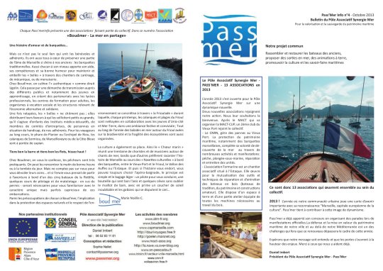 Pass'mer info n°4 (203) - recto