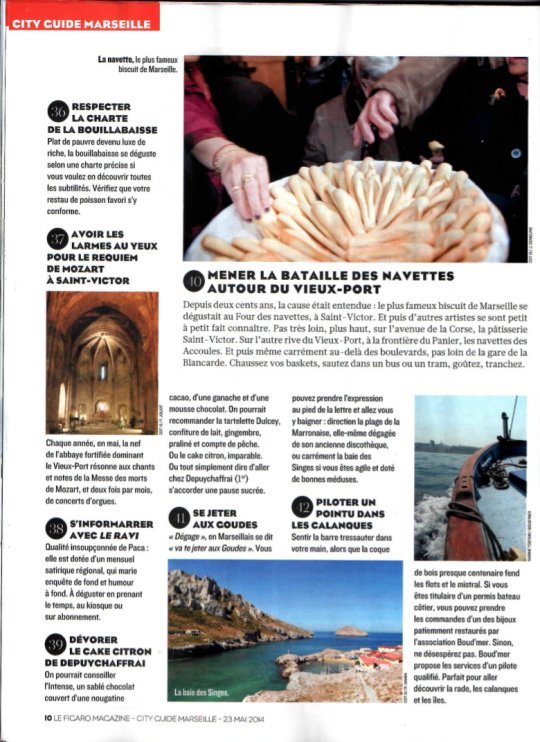 Le Figaro Magazine - point 42 avec Boud'mer